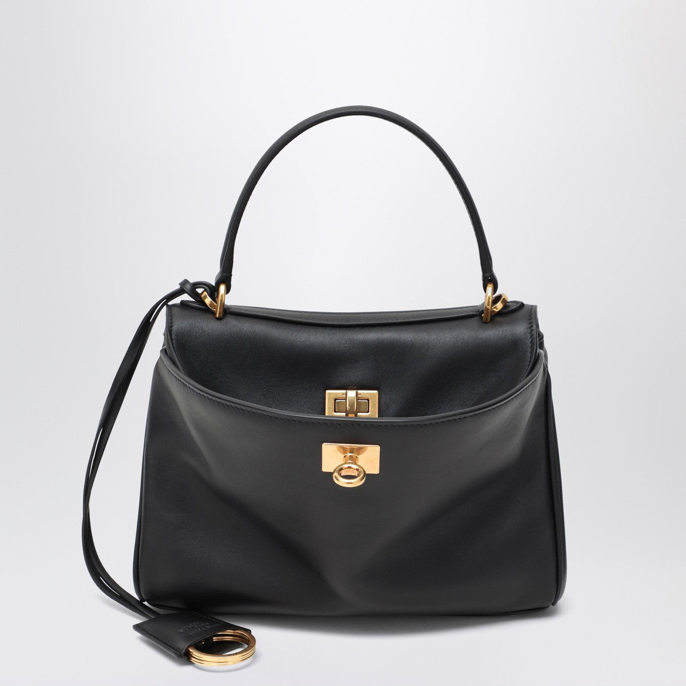 Balenciaga Black Calfskin Rodeo Mini Bag - Image 1