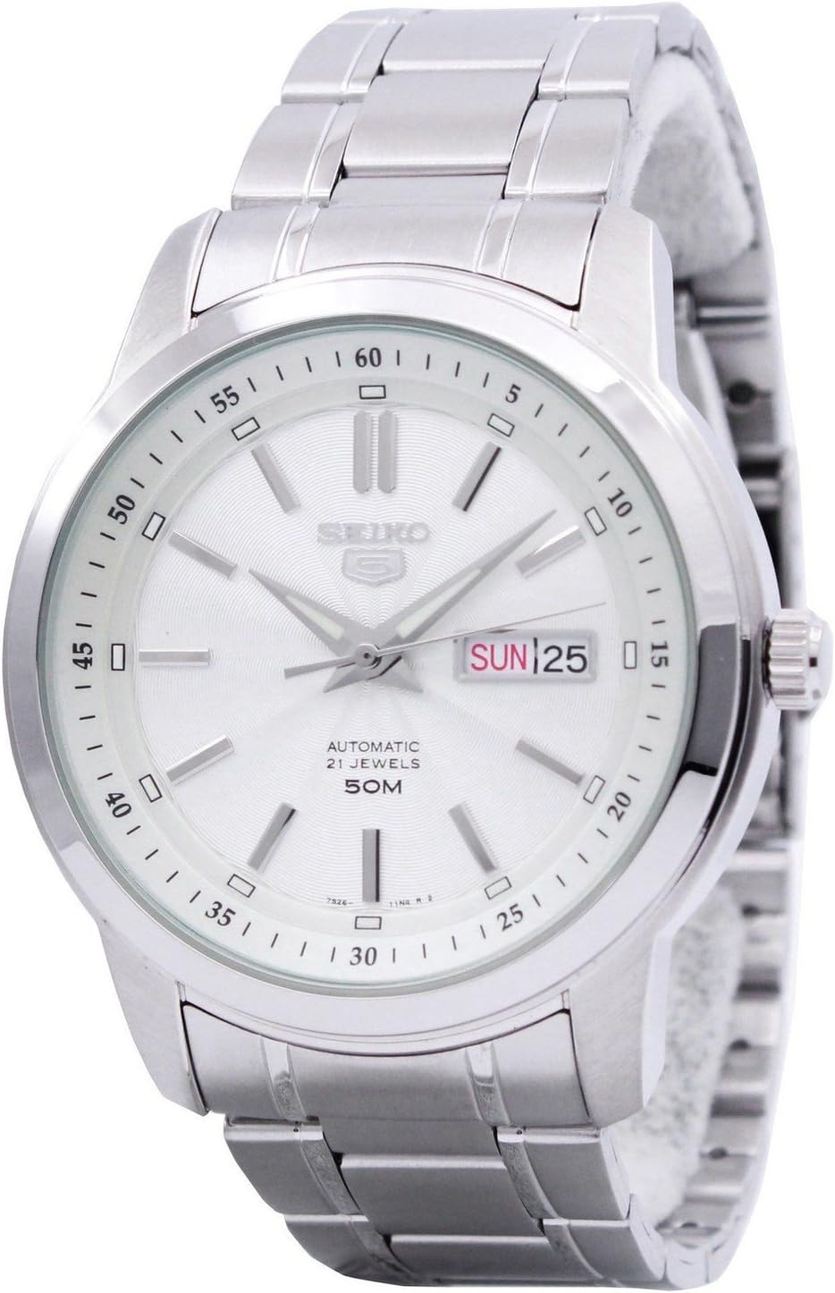 Seiko SNKM83K1 Men's Wristwatch, 5 AUTOMATIC Automatic, Bracelet Type