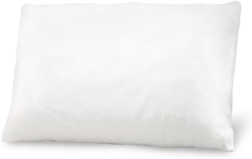 Iris Plaza Pillow, Made in Japan, Adjustable Height, Breathability, Soft Piping, Dust Resistance, Gentle Fit for Head/Neck, Fully Washable, No Stuffiness, Mesh, Small Size, White