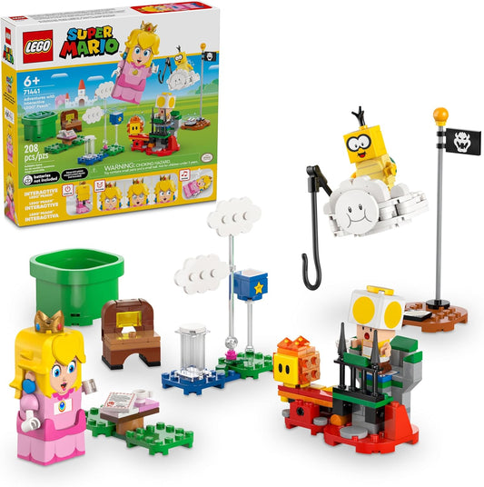LEGO Super Mario 71441 LEGO (R) Peach and Dust! Toy Present, Blocks, Girls, Boys, Children, 5, 6, 7, 8 Years, Elementary School Students, Educational, Popular,