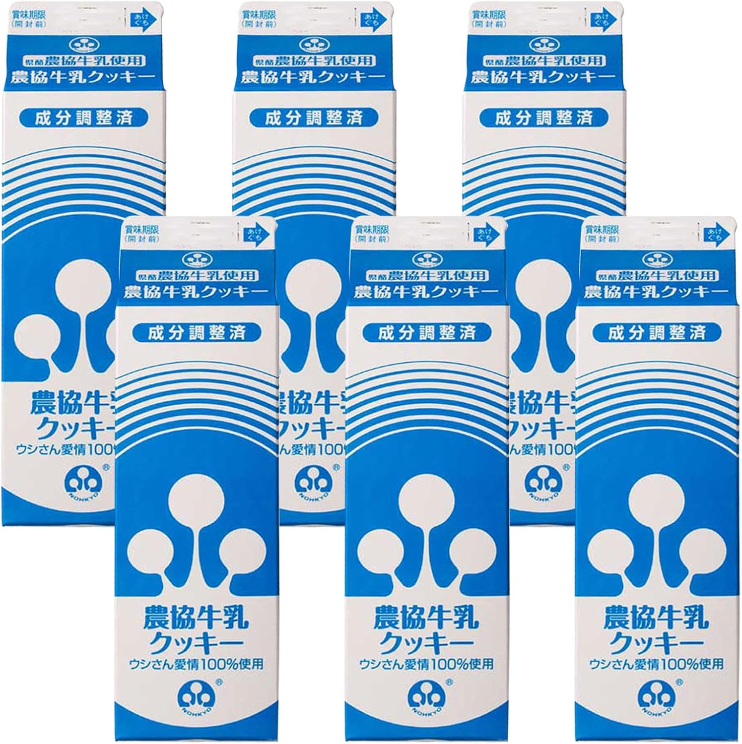 Prefectural Dairy Cooperative Milk Cookies x 6 Boxes (72 Sheets), Souvenir, Milk Cookies, Kagoshima, Western Sweets, White Day, Return, Sweets, Gift
