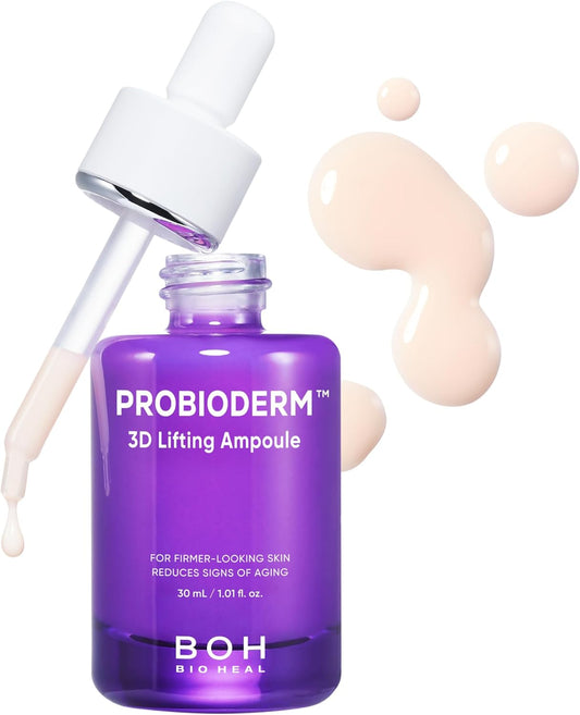 BIOHEAL BOH Skin Serum, 1.0 fl oz (30 ml), Probioderm 3D Lifting Ampoule