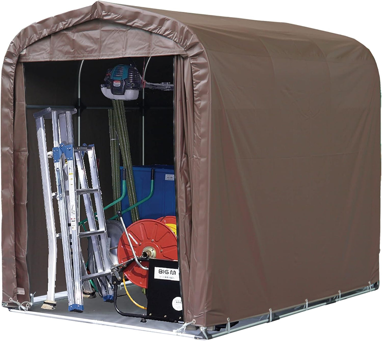 Nan-a Corporation Cycle House SH-6SB Complete Body Set, Super Brown, Width 5.9 x Depth 8.9 x Height 7.2 ft (1.56 x 2.2 x 1.89 m), Bicycle, Motorcycle, Agricultural Equipment, Warehouse, Storage Storage, Made in Japan