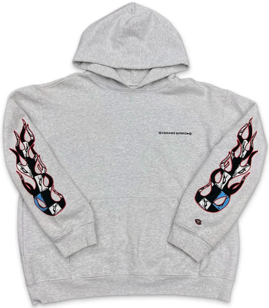 CHROME HEARTS MATTY BOY 'BRAIN' HOODIE