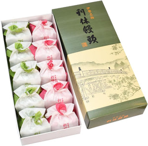 Ise Specialty Ise Souvenir, Ise Souvenir, Rikua Head, Pack of 10 (5 Red and 5 White), Fujiya Kogetsudo, Japanese Sweets, Mie Prefecture, Ise, Shima, Souvenir