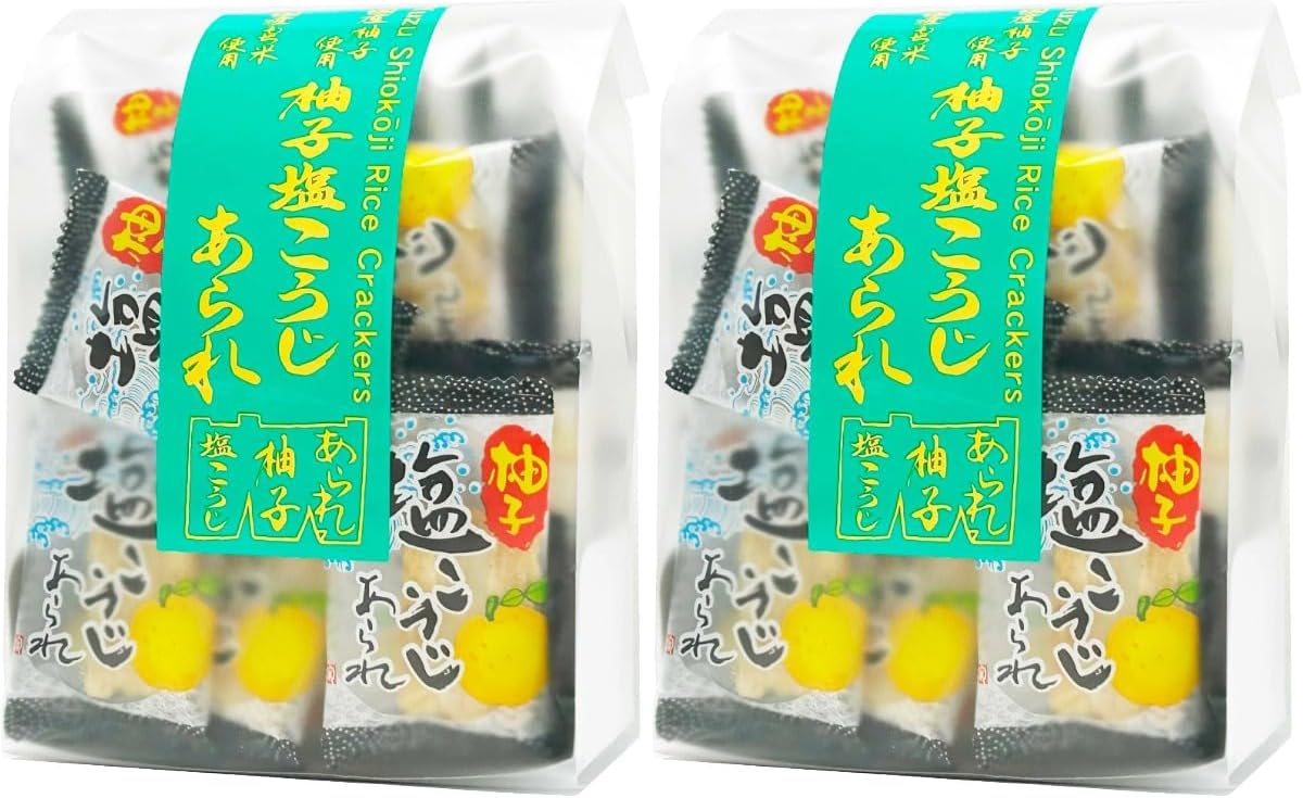Morihaku Seika Yuzu Salt Koji Aari 1.7 oz (48 g) x 2 Bags