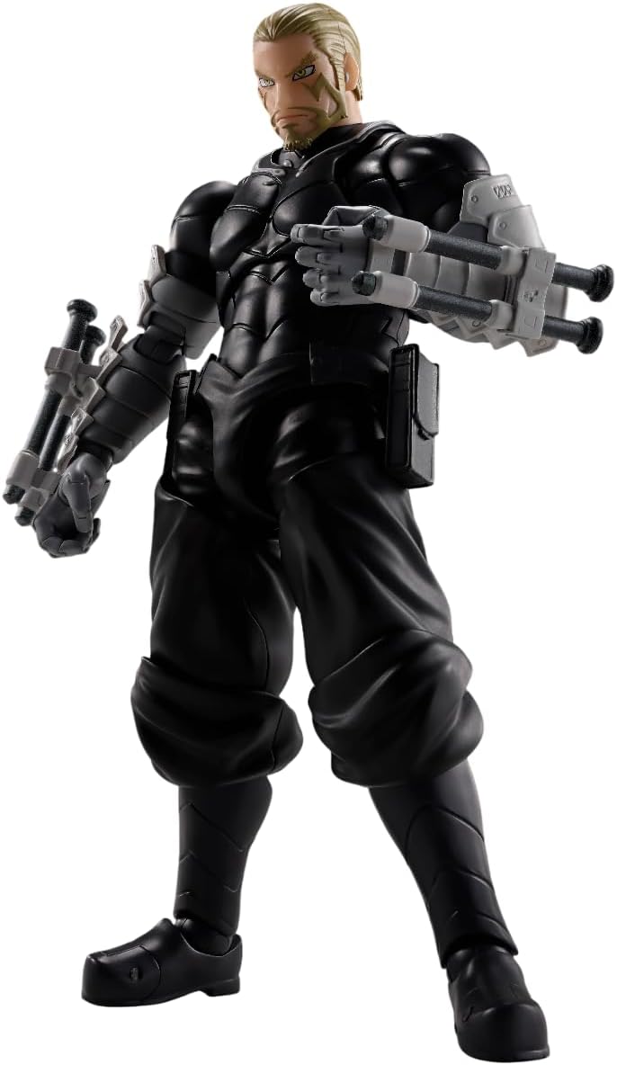 TAMASHII NATIONS S.H. Figuarts Kaiju No. 8 Isao Shinomiya, Approx. 6.7 inches (170 mm), PVC & ABS, Pre-painted Action Figure