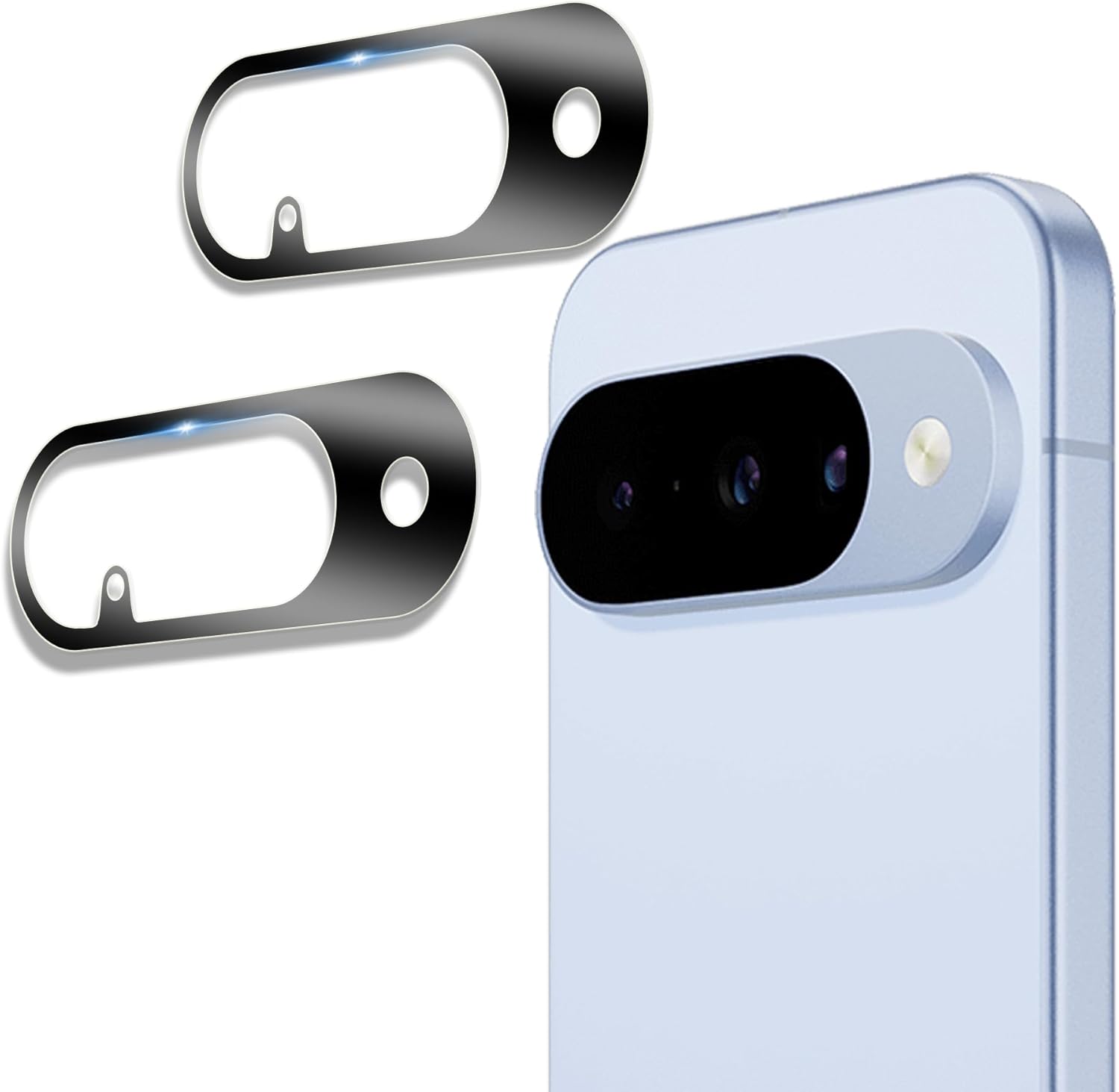 KPNS Camera Film for Google Pixel 10 (2 Pieces) Camera Film Adopted Japan Asahi Glass Material, Enhanced Camera Protection, Lens Cover Compatible