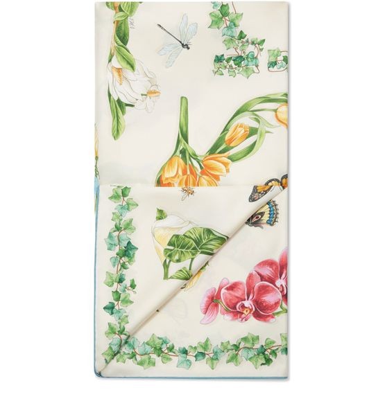 FERRAGAMO Eden Shoes print scarf - Image 1