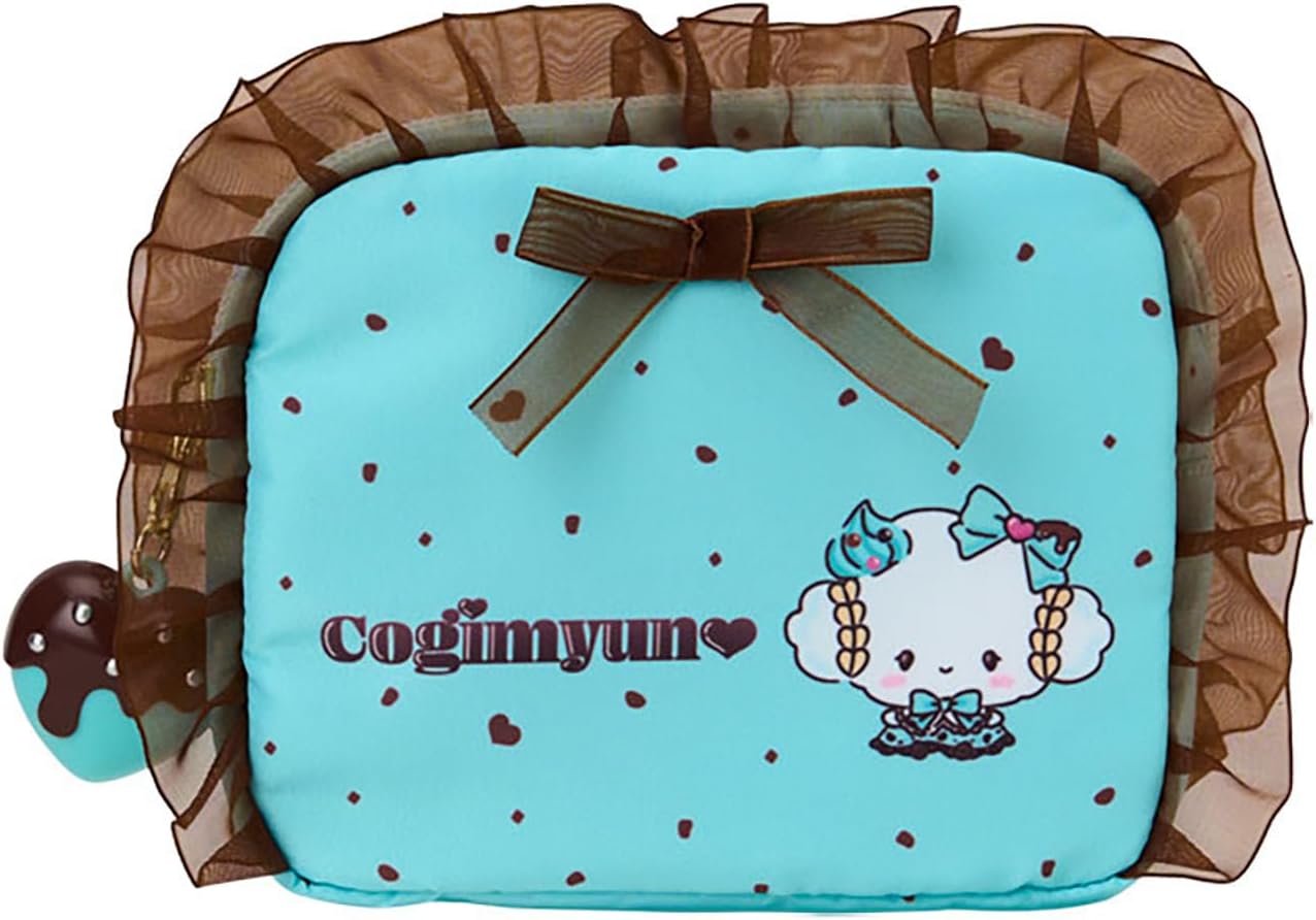 Sanrio 444316 Pouch, Chocolate Mint, Polyester, Cotton, ABS Resin, For Ages 3 and Up