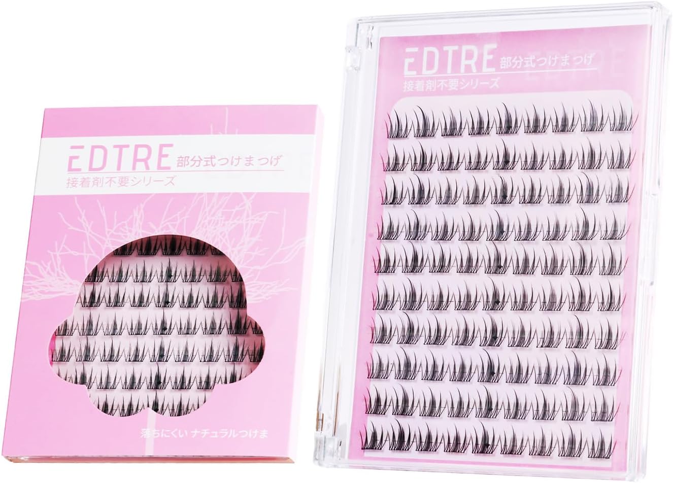 Partial False Eyelashes, No Glue, No Glue, No Glue, No Glue, No Glue Required, Strong Adhesive, Difficult to Fall Out, Natural False, Beginner, Cute, Natural Bunch, Popular, Durable, Lightweight