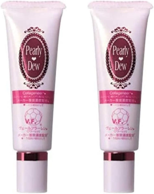 Purry Dew Glossy Skin Beauty Mineral CC Cream, 1.1 oz (30 g), Silky Beige, Set of 2