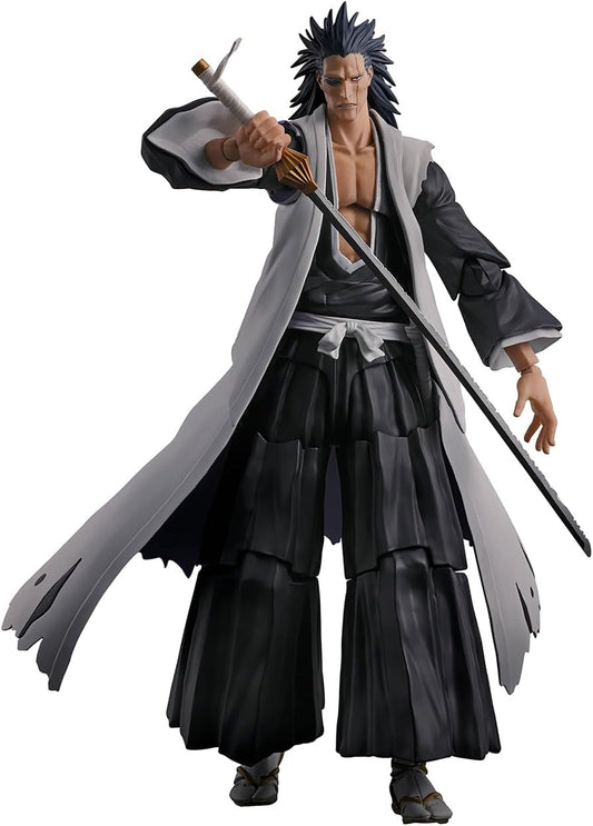 S.H. Figuarts BLEACH Millennium Decisive Battle Kenpachi Saraki, Approx. 6.7 inches (170 mm), PVC & ABS, Pre-painted Action Figure