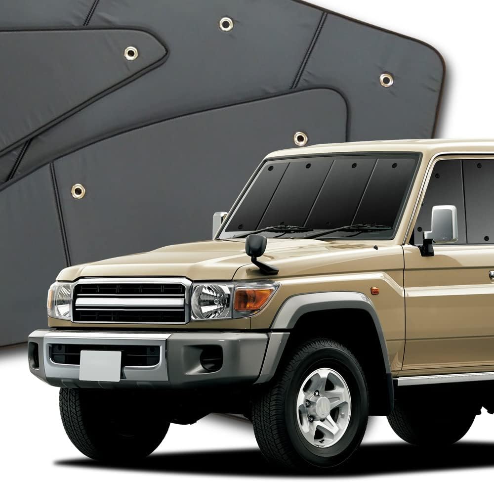 Hobby Craftsman Privacy Sun Shade Car Land Cruiser 70 Series Van Front Dedicated Curtain Car Sleeping Goods Compatible with "01s-a022-fu"