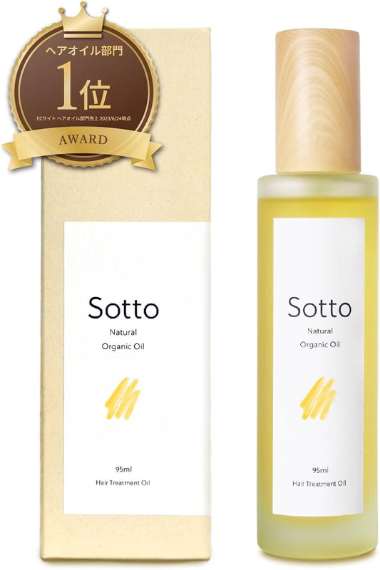 Beauty Salon Exclusive Sotto Hair Oil, Alumnia Scent, 95ml, Rinse Free Treatment, Outbath Styling Oil