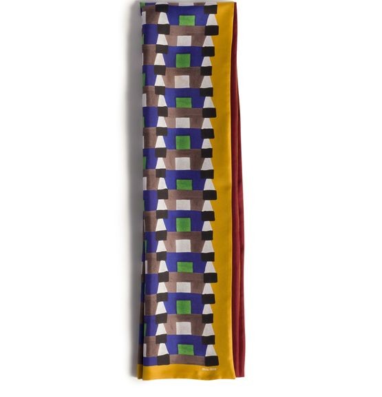 MIU MIU Printed scarf - Image 1