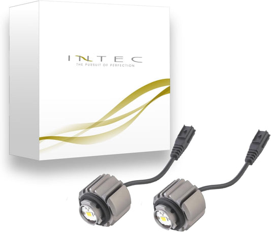 INTEC Genuine Toyota LED Fog Replacement Bi-Color Bulb, White/Yellow Switch, Hiace 7 Type, 80 Series Harrier, Compatible with Vehicle Inspection