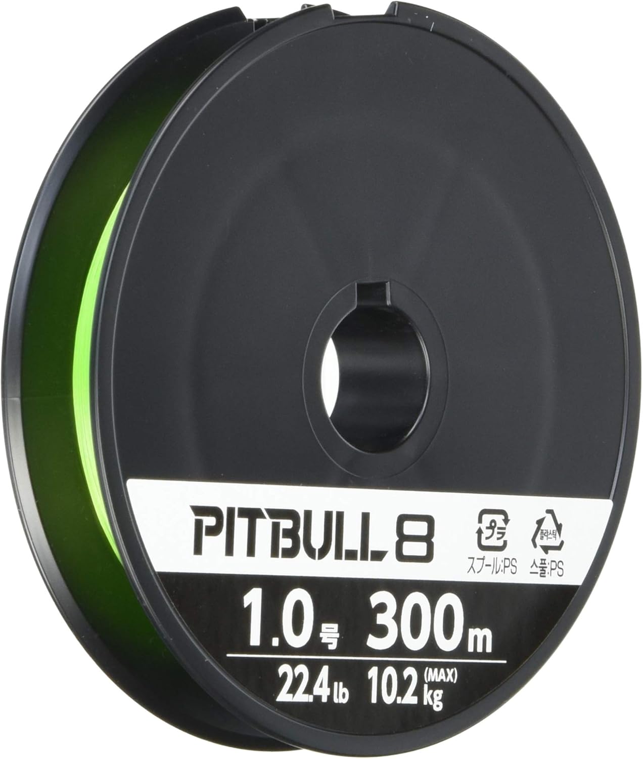 シマノ(SHIMANO) ライン ピットブル8 300m 1.0号~2.0号 ライムグリーン PL-M78S