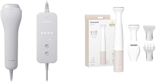 Panasonic Smooth Epi Power & Cool VIO Compatible ES-WG0B-H + VIO-Customized Shaver ES-WV63-E