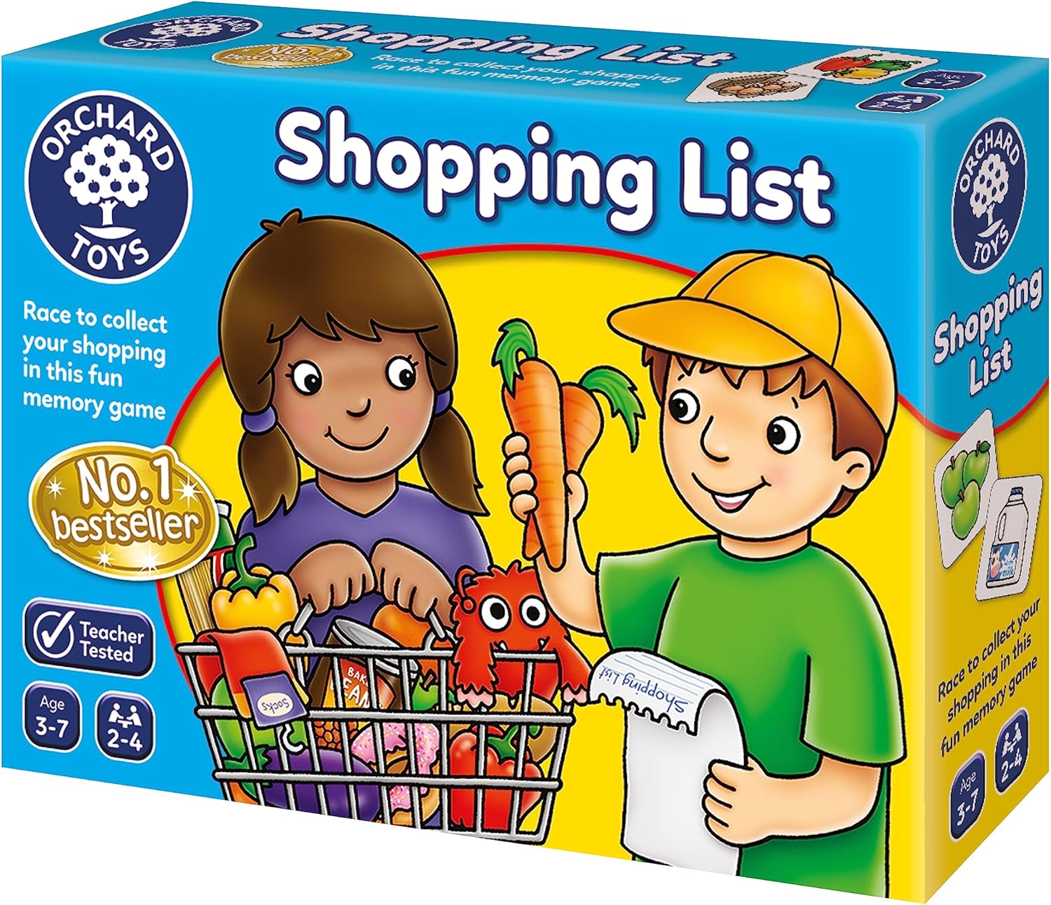 ORCHARD TOYS OCFL03 Shopping List for Ages 3 and Up