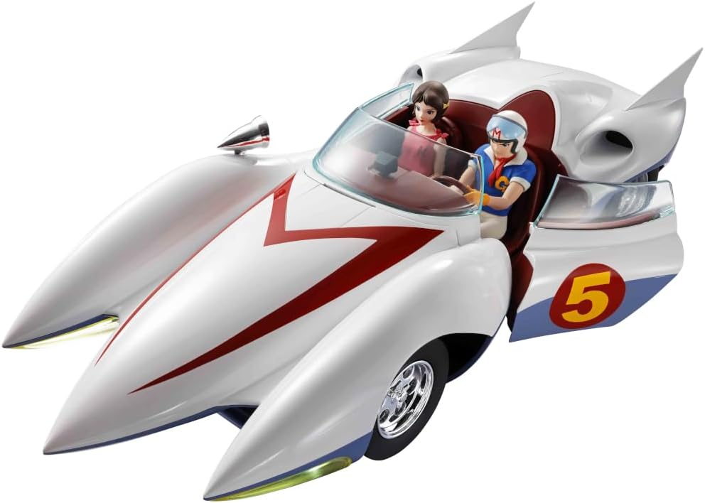 TAMASHII NATIONS Chogokin Mach GoGo Mach No. Approx. 10.6 inches (270 mm), PVC & ABS & Die Cast Pre-painted Action Figure