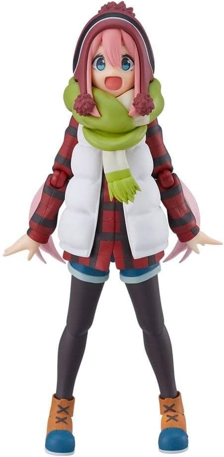 figma Yurucamp Nadeshiko Kakamigahara Non-Scale ABS & PVC Pre-painted Action Figure