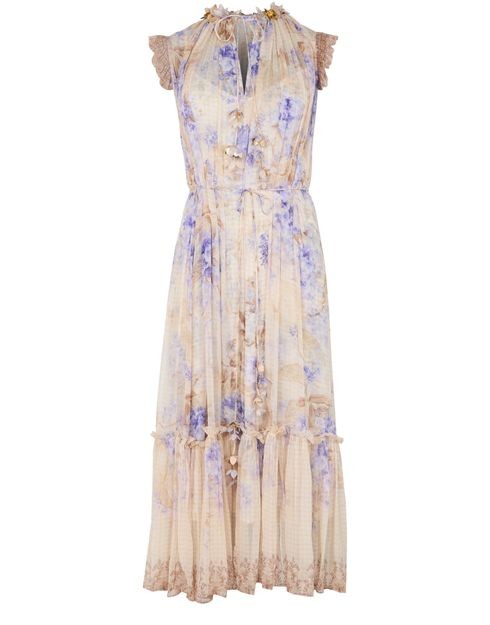 ZIMMERMANN Dawning flutter midi dress - Image 1