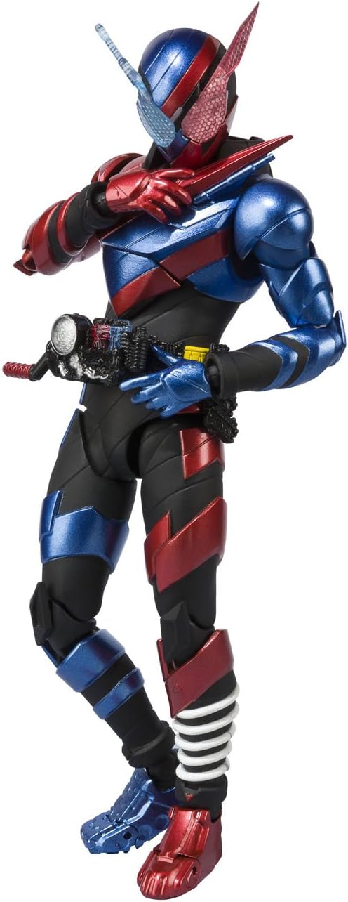 S.H. Figuarts Kamen Rider Build Rabbit Tank Form, Approx. 5.7 inches (145 mm), ABS & PVC Pre-painted Articulated Figure