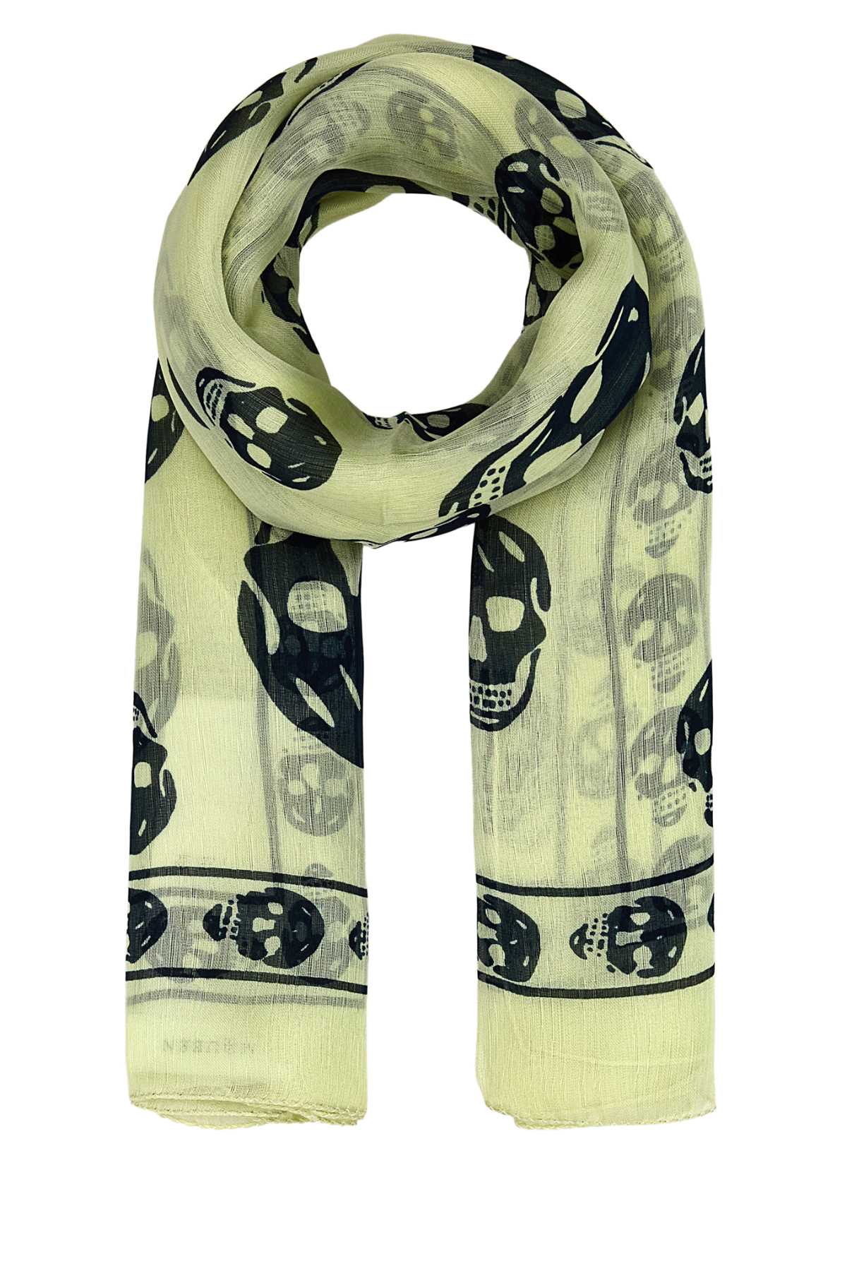 Alexander Mcqueen アレクサンダーマックイーンプリントシルクファウラード - Image 1