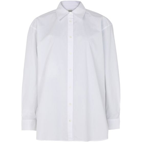 TOTEME Classic tumbled cotton shirt - Image 1