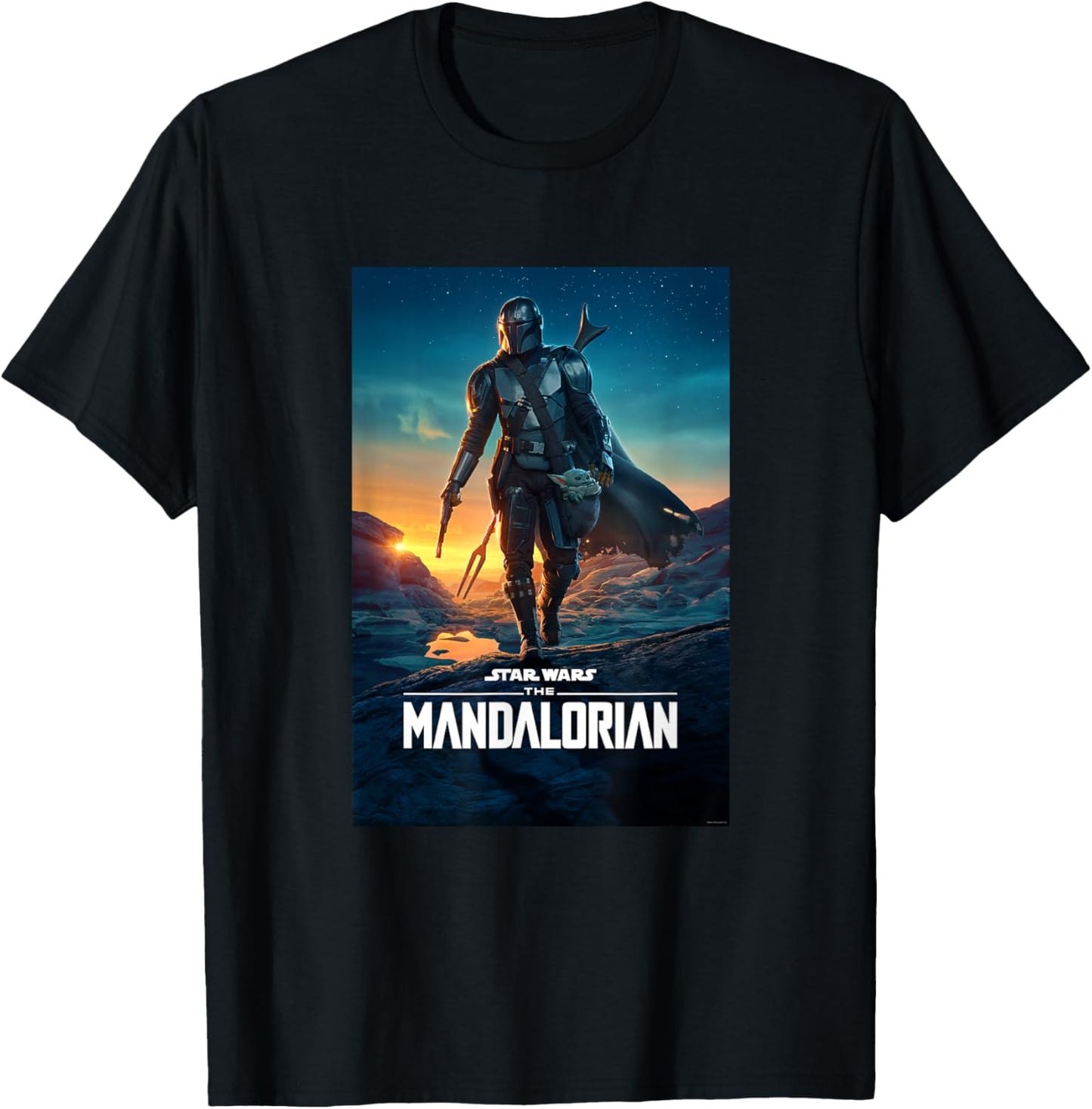 Star Wars Mandalorian Season 2 Poster T-Shirt