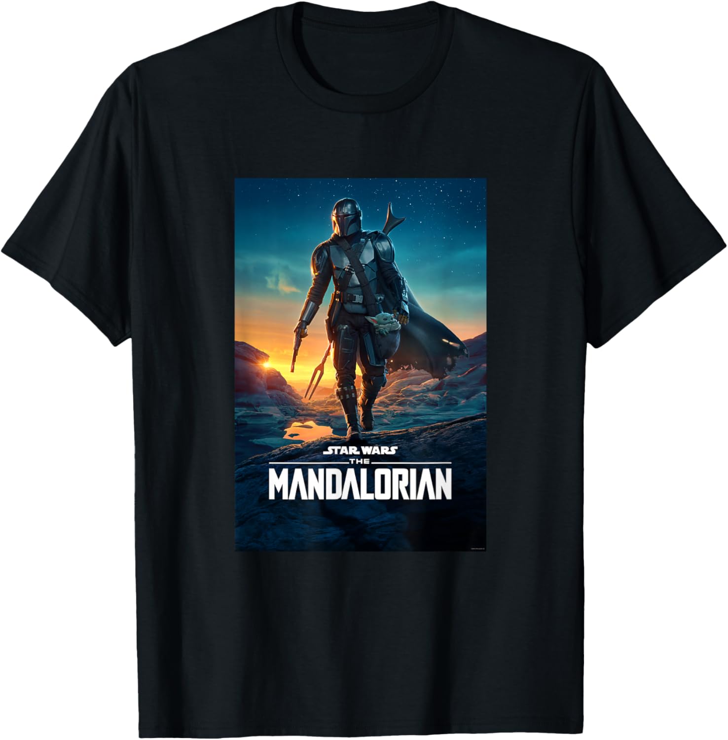 Star Wars Mandalorian Season 2 Poster T-Shirt
