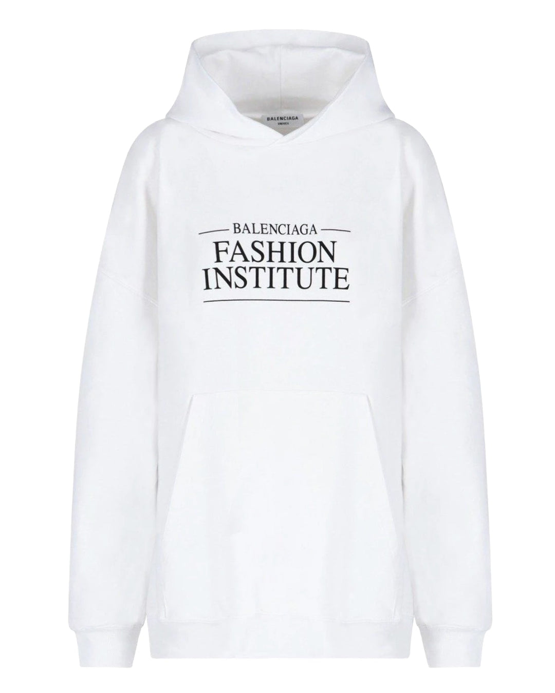 BALENCIAGA 'FASHION INSTITUTE' OVERSIZED HOODIE