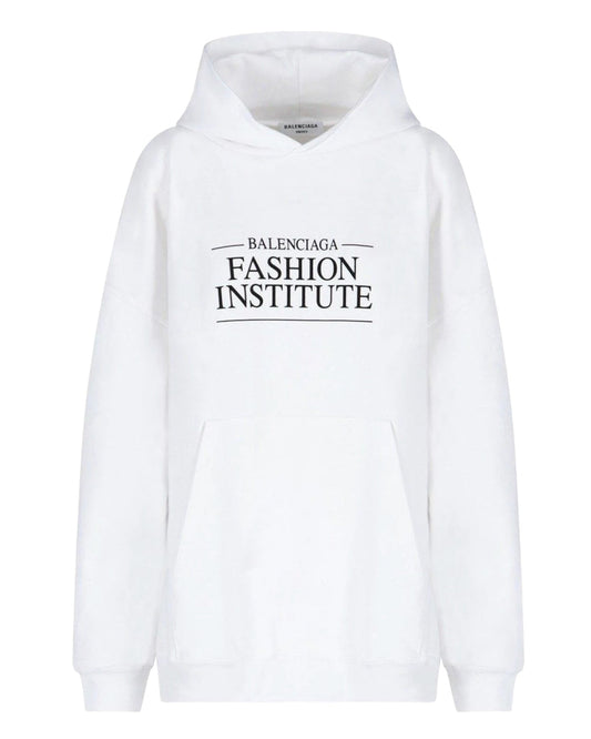 BALENCIAGA 'FASHION INSTITUTE' OVERSIZED HOODIE