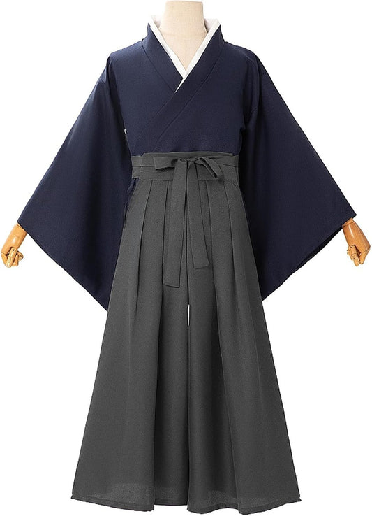 Samurai Cosplay, Kimono, Kimono, Kimono, Hakama, Samurai Costume, Halloween, Sports Festivals, Cultural Festivals, Calligraphy, Events, Unisex, Kendo Set