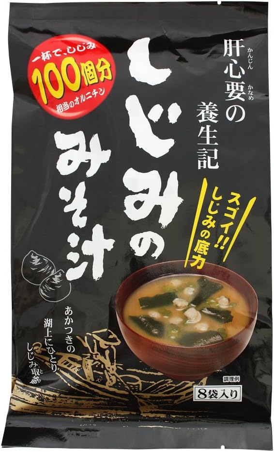 Tono Tokai Nousan Shijimi Miso Soup 7g×8 Pouches×2 Packs