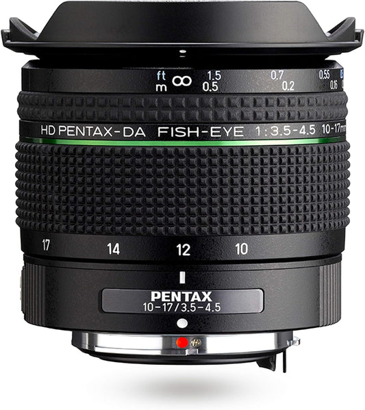 Pentax HD PENTAX-DA FISH-EYE 10-17mm F3.5-4.5 ED Diagonal Fisheye Zoom Lens (For APS-C Sizes), Fisheye Shooting and Ultra-Wide Angle Shooting with One Lens (Clear Pictures), High Performance HD