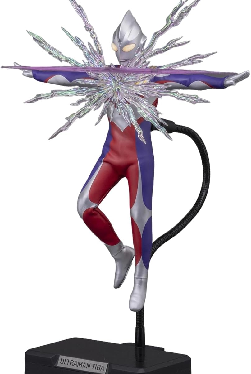 HiPlay Alphamax Ultraman Tiga 2.0 Action Figure, Painted, Finished Product