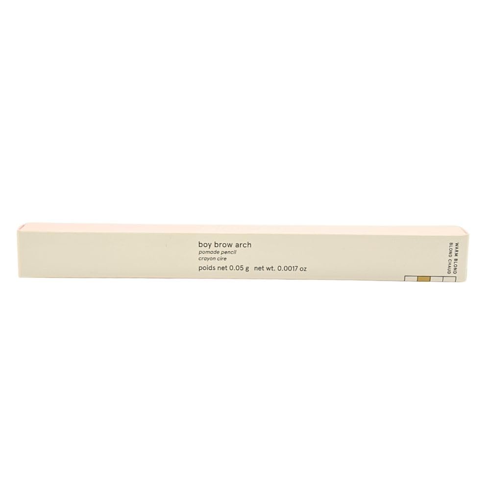 Glossier Boy Brow Arch 2 en 1 Longwear Pomada Lápiz de cejas Rubio cálido