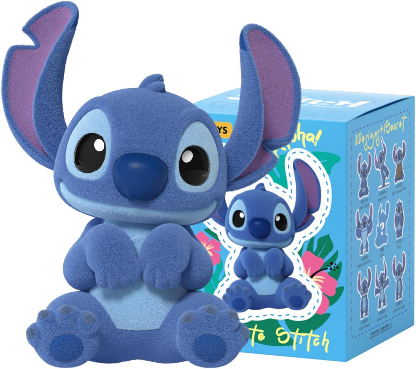 52TOYS The Cute Stitch Series Blind Box Reading Figure Collectible Figure Painted Toy Toy Perfect Gift for Anime Fans Kids Collectors Birthday Christmas (1 Piece)