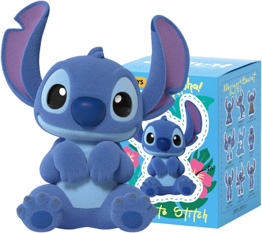 52TOYS The Cute Stitch Series Blind Box Reading Figure Collectible Figure Painted Toy Toy Perfect Gift for Anime Fans Kids Collectors Birthday Christmas (1 Piece)