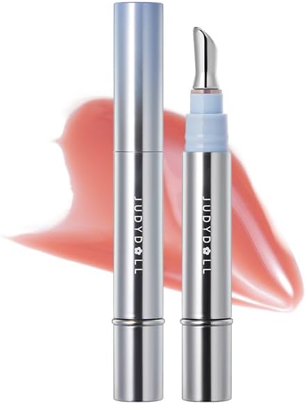 JUDYDOLL (G02 Strawberry Jelly) Lip Gloss, Sheer, Cool, Non-Sticky
