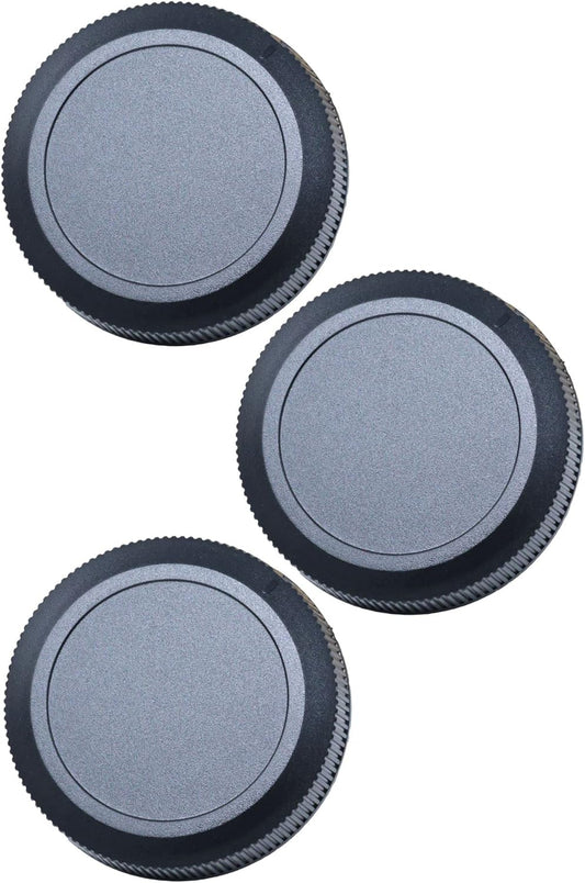 F-Foto Compatible Lens Rear Cap Set of 3 (Compatible with Canon RF, EF Mount) RCS-RF