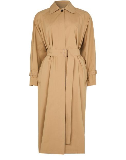MAX MARA Epoche コットンポプリン トレンチコート - Image 1