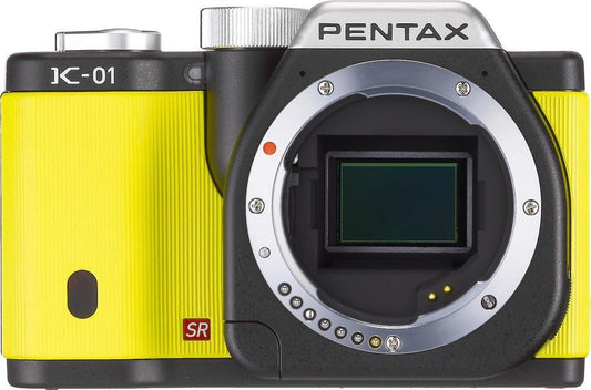Pentax K-01 Mirrorless Digital Camera, Yellow (Body only) by Pentax