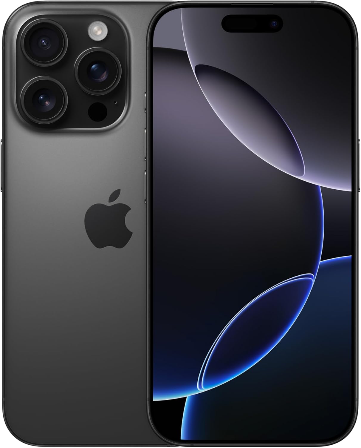 (Refurbished) Apple iPhone 16 Pro 128 GB Black Titanium SIM Free 5G Compatible