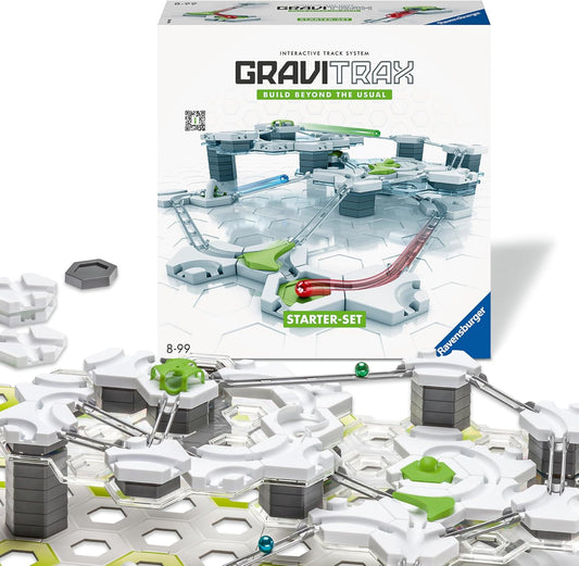 Ravensburger GraviTrax (GraviTracks) Marble Run (Slope Toy) Starter Set [Total 124 Pieces] 22410 4 Age 8 and up [Toy Educational Toy Gift (Birthday/Christmas)]