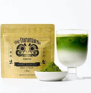 Yame Matcha, 1.1 oz (30 g), Zippered Pouch, 100% Made in Japan, Additive-free, Color-free, Matcha Powder, Uses Only the Best Tea Grown in Yaome City, Fukuoka Prefecture, The Darumatcha Classic