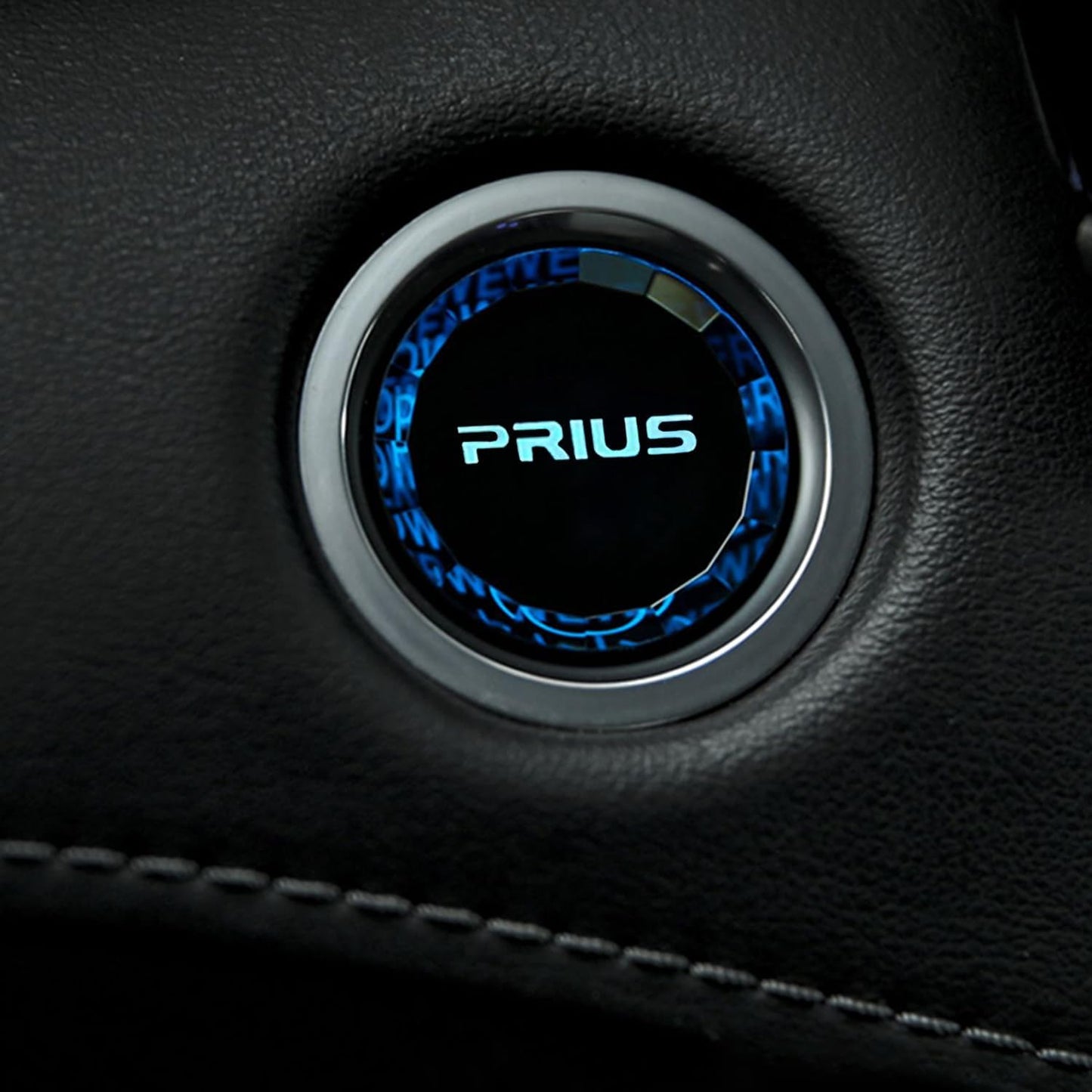 Toyota Prius 60 Series Car Specific Push Start Crystal Start Button Cover, Engine Start Crystal, Interior Parts, Genuine Replacement, Car Supplies, Instruction Manual Included, Crystal Style