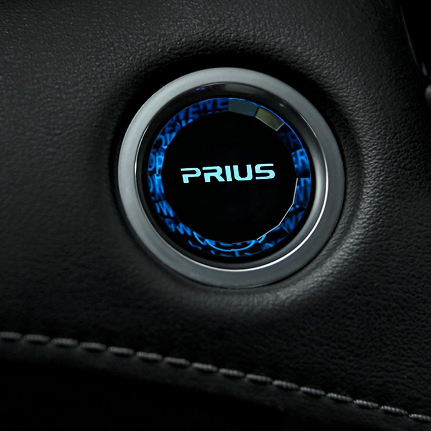Toyota Prius 60 Series Car Specific Push Start Crystal Start Button Cover, Engine Start Crystal, Interior Parts, Genuine Replacement, Car Supplies, Instruction Manual Included, Crystal Style